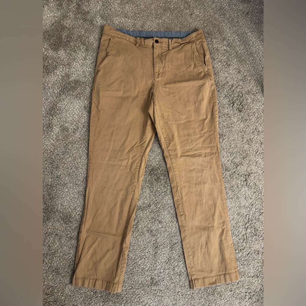 L.L. Bean Men's Chino Pants - Tan Brown